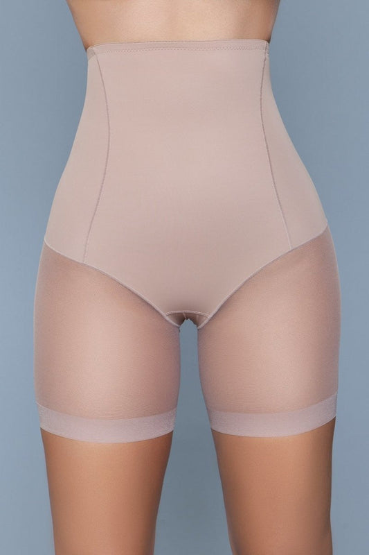 Sculpt and enhance your curves with our Held Together Shapewear Shorts featuring chic mesh contrast for added style and breathability. These shapewear shorts are designed to contour your body, providing firm tummy control and a subtle lift to enhance your natural shape. Perfect for wearing under any outfit, they offer support and comfort for all-day confidence. High waist Elastic waist Breathable mesh contrast
