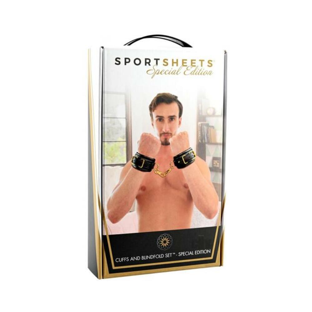 Special Edition Cuffs and Blindfold Set Default Title Sportsheets Toys - Fetish