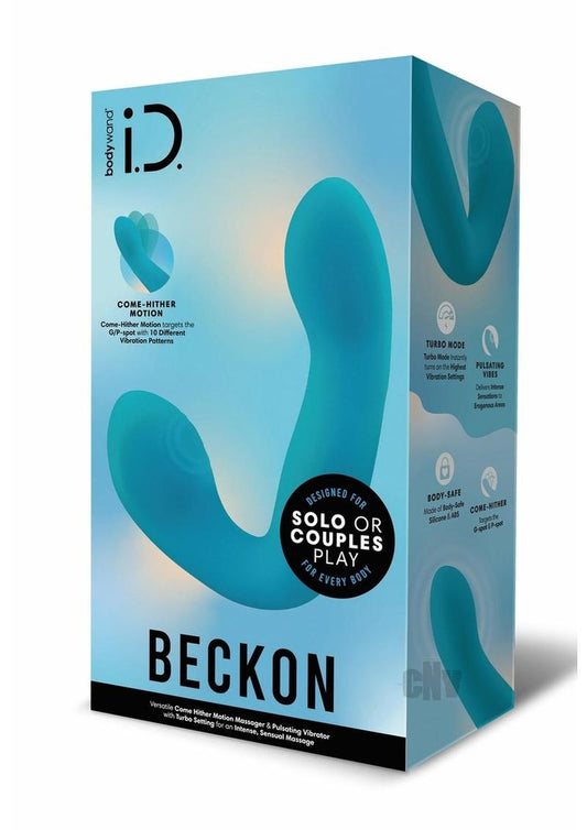Bw Id Beckon Dual Stim Teal Default Title XGEN Toys - Vibrators