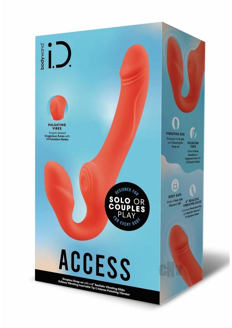 Bw Id Access Strapless Strapon Coral Default Title XGEN Toys - Fetish