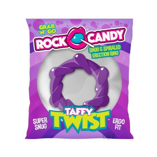 Rock Candy Taffy Twist Purple Default Title Rock Candy Toys - Cockrings