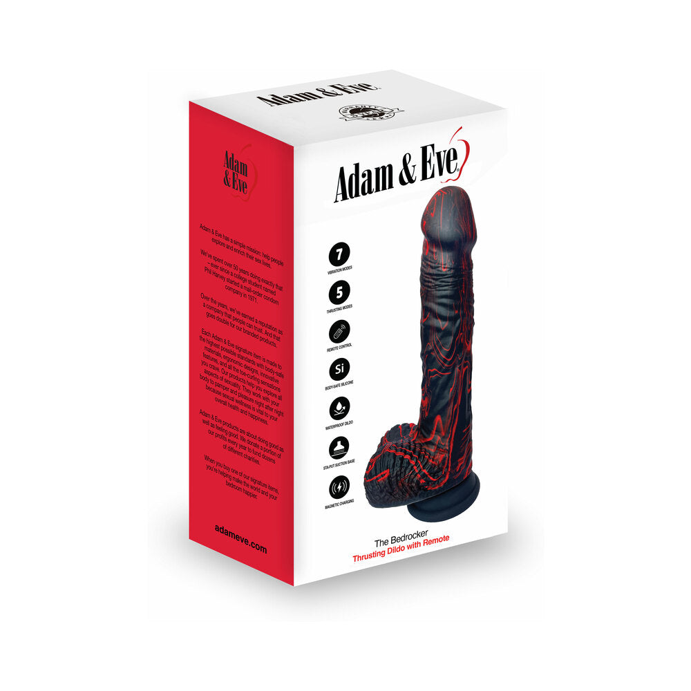 Adam & Eve The Bedrocker Thrusting Dildo