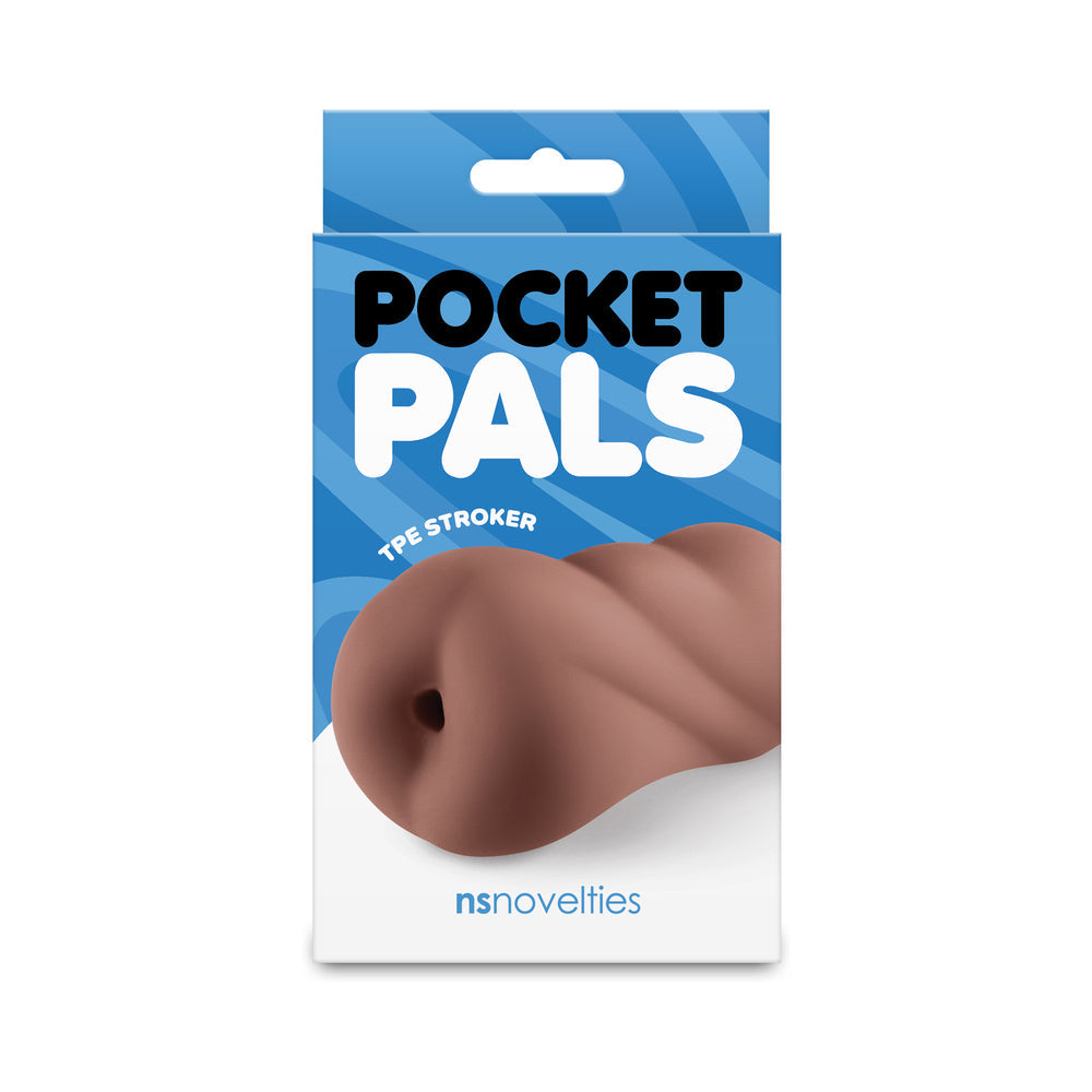 Pocket Pals Anal Stroker Brown