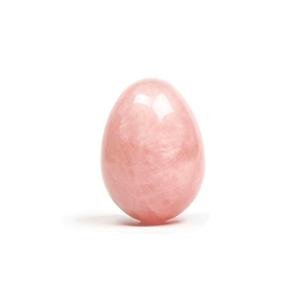 Chakrubs Heart Yoni Egg Rose Quartz (non-drilled)