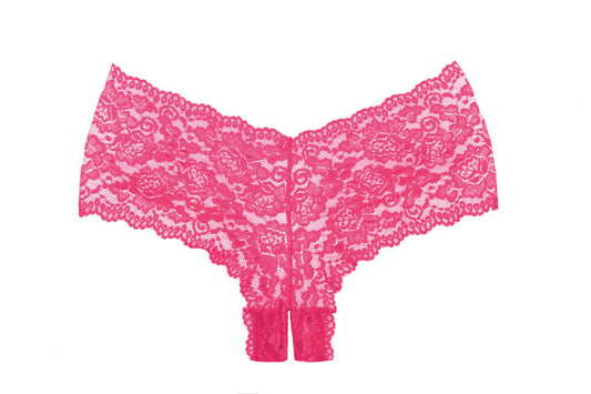 Adore Candy Apple Panty Hot Pink O/s Allure Lingerie Women - Lingerie - Panty