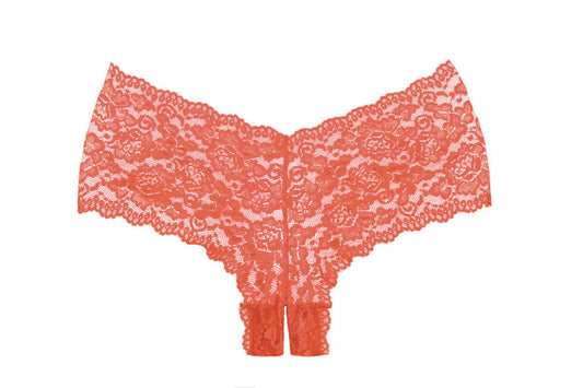 Adore Candy Apple Panty Red O/s Allure Lingerie Women - Lingerie - Panty