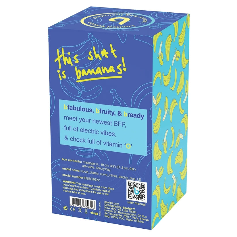 B Swish Bcute Classic Curve Infinite LE-Electric Blue