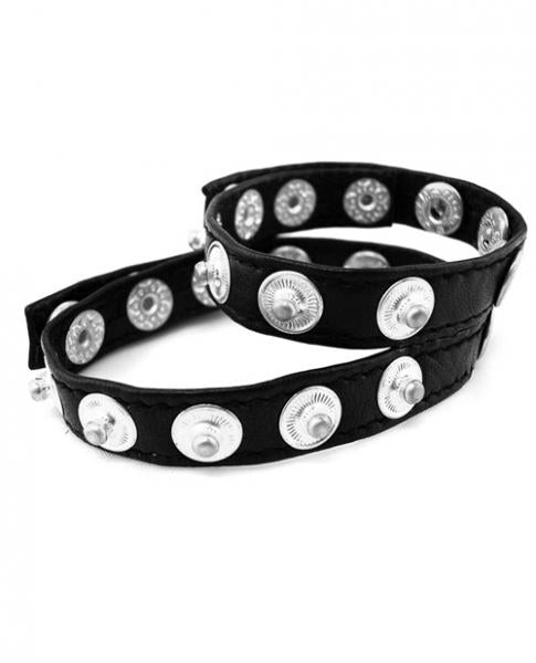 Rouge Double Multi Snap Strap Black Default Title Rouge Toys - Fetish