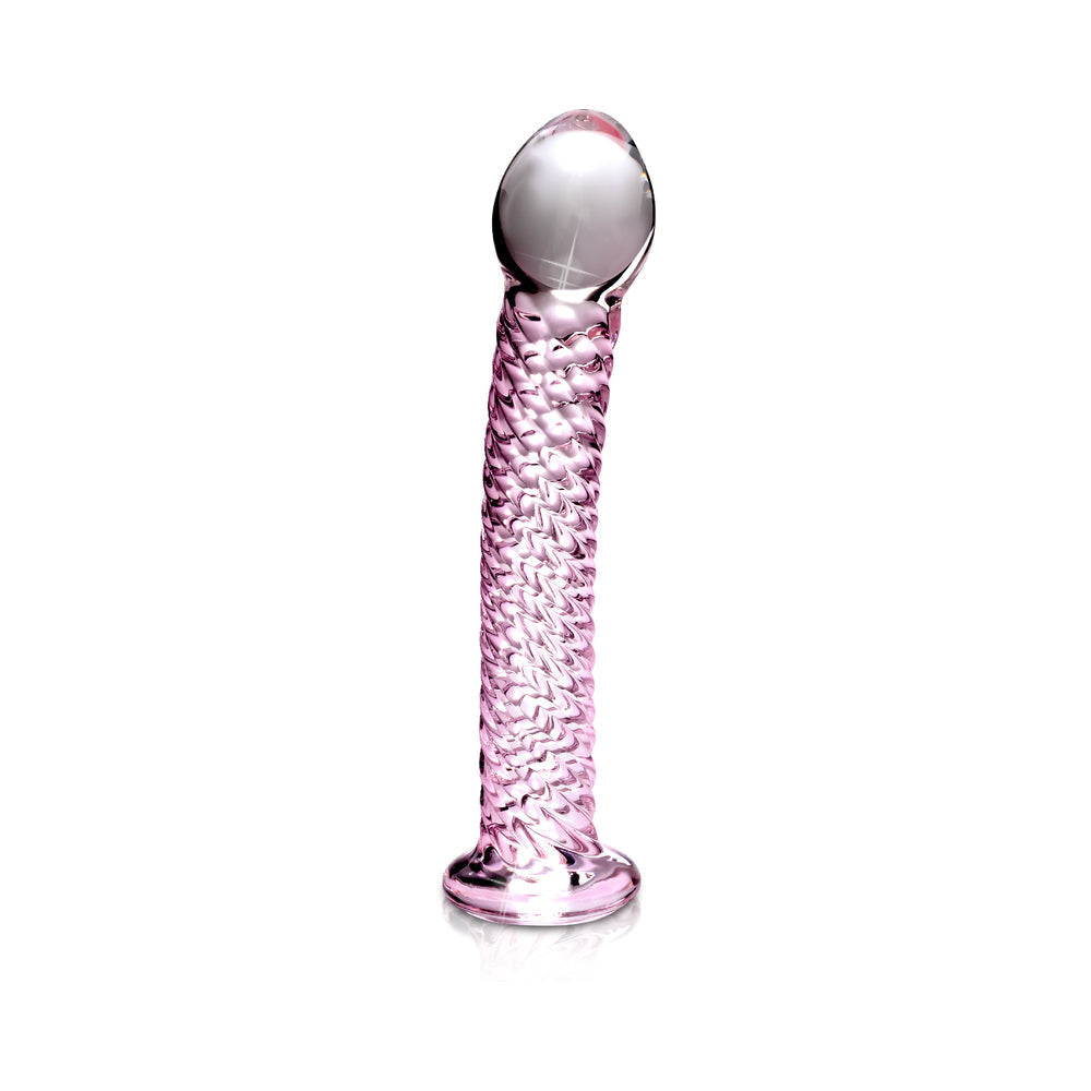 Icicles No 53 Pink Glass Massager Default Title Pipedream Products Toys - Glass Toys