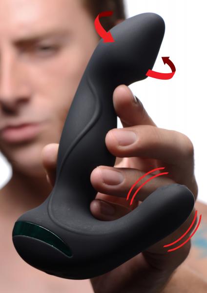 Mega Maverick 10x Rotating Vibrating Prostate Stimulator Default Title Prostatic Play Toys - Anal Toys