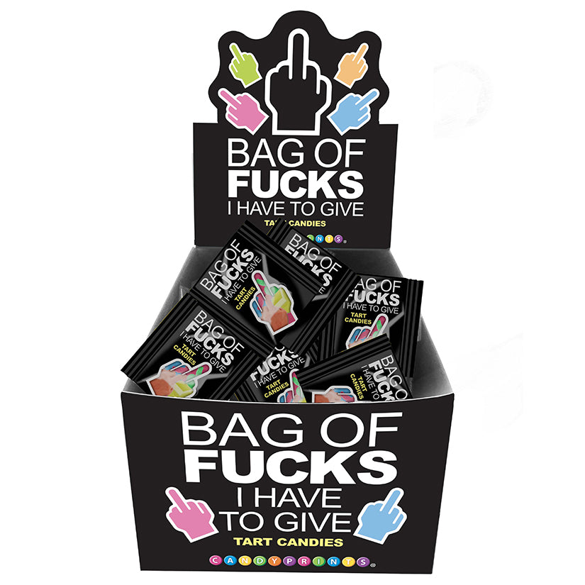 Bag of Fucks I Have To Give Display of 100