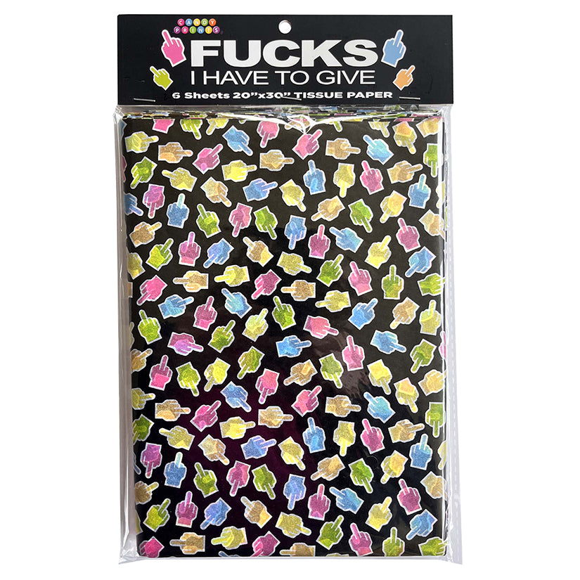 Fucks To Give Tissue Paper