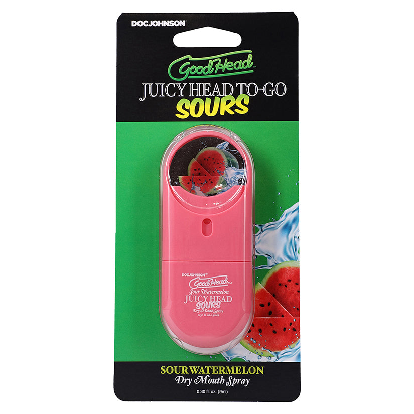 Goodhead Juicy Head Dry Mouth Spray To Go-Sour Watermelon .30oz