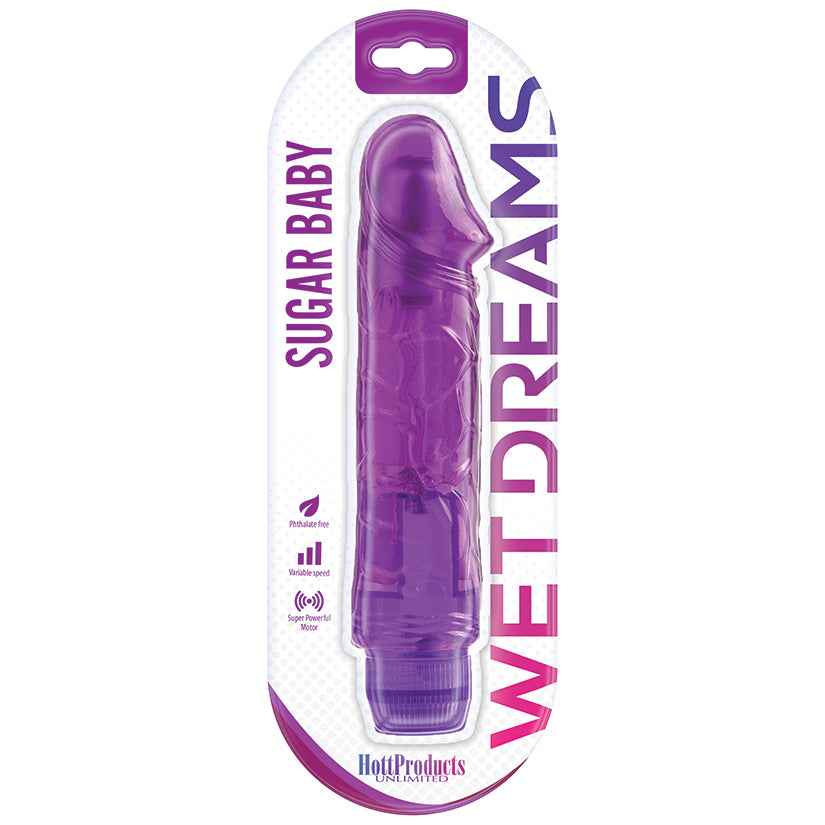 Wet Dreams Sugar Baby-Plum Crazy 6.5"