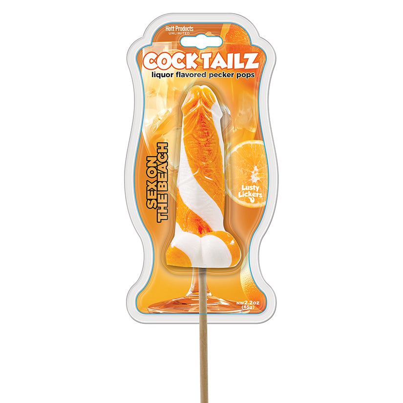 Cocktailz Liquor Flavored Pecker Pops Sex On The Beach