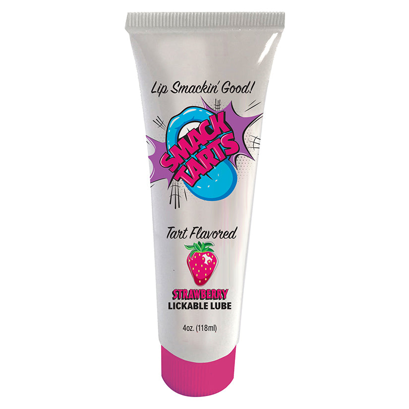 Smack Tarts Lickable Lube-Sour Strawberry 4oz