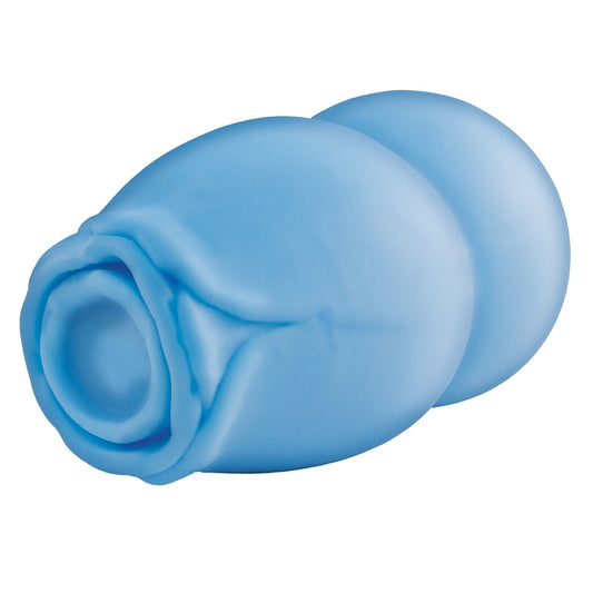 Delite Heated Rose Masturbator-Blue