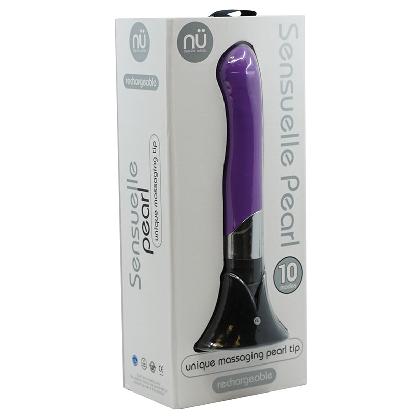 Sensuelle Pearl Rechargeable Vibrator-Purple Default Title NOVEL CREATIONS USA Toys - Vibrators