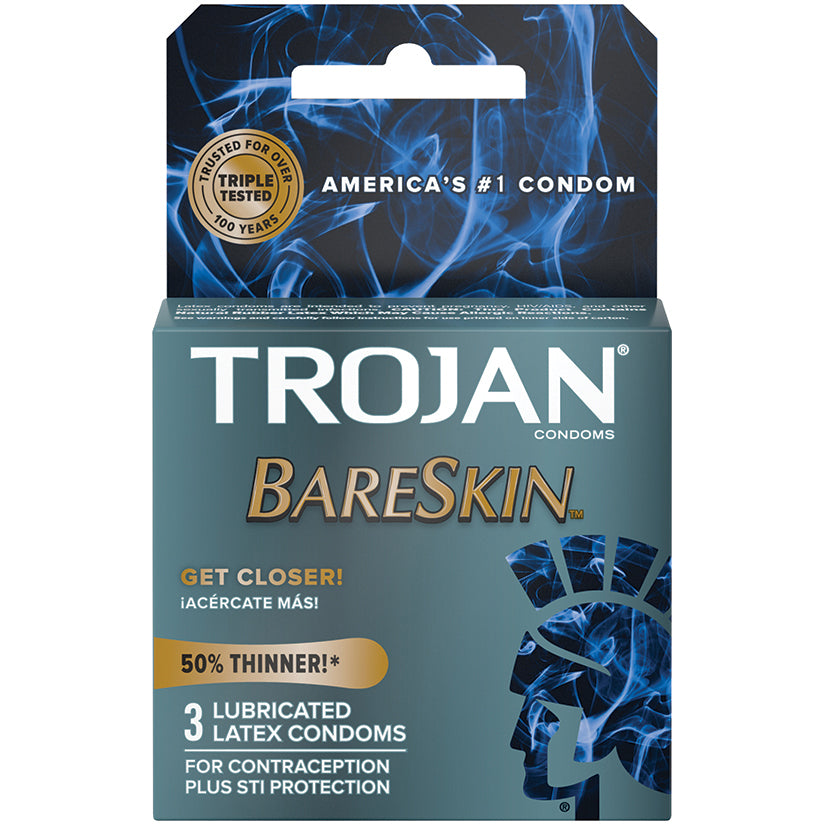 Trojan BareSkin (3 Pack) Default Title Paradise Marketing Health - Condoms