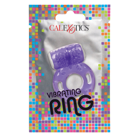 Foil Pack Vibrating Ring - Purple Default Title CalExotics - California Exotic Novelties Toys - Cockrings