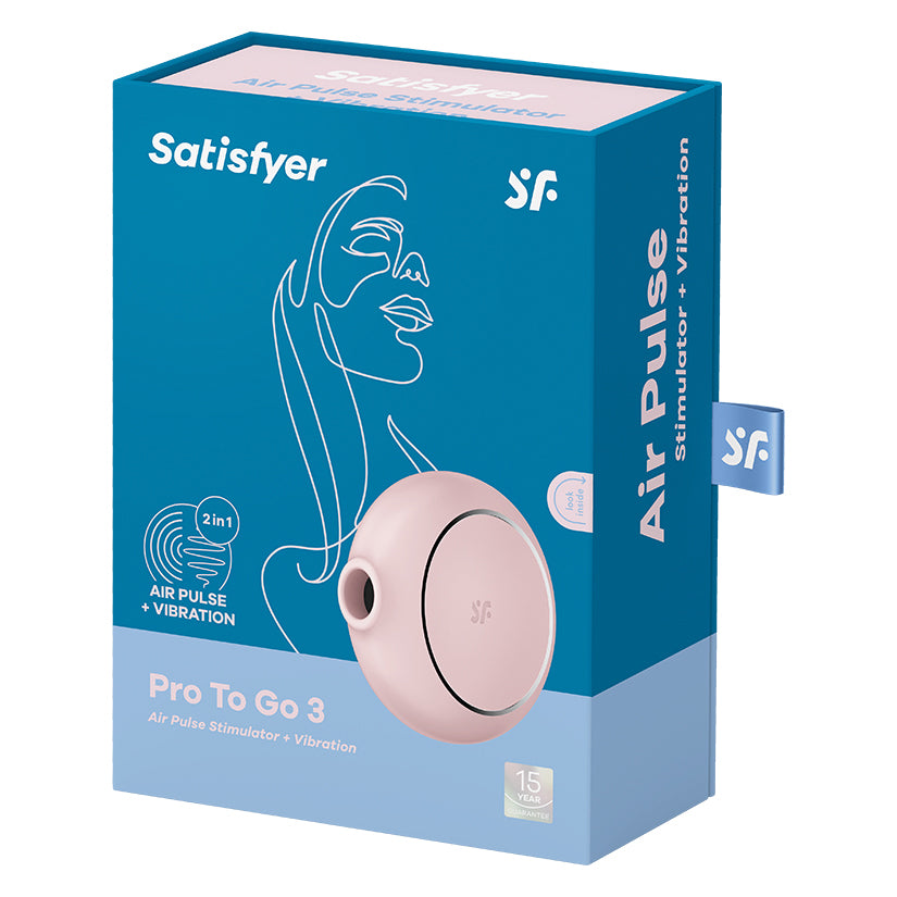 Satisfyer Pro To Go 3-Rose