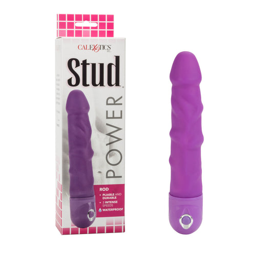 Waterproof Power Stud Rod Dong - Purple Default Title CalExotics - California Exotic Novelties Toys - Vibrators
