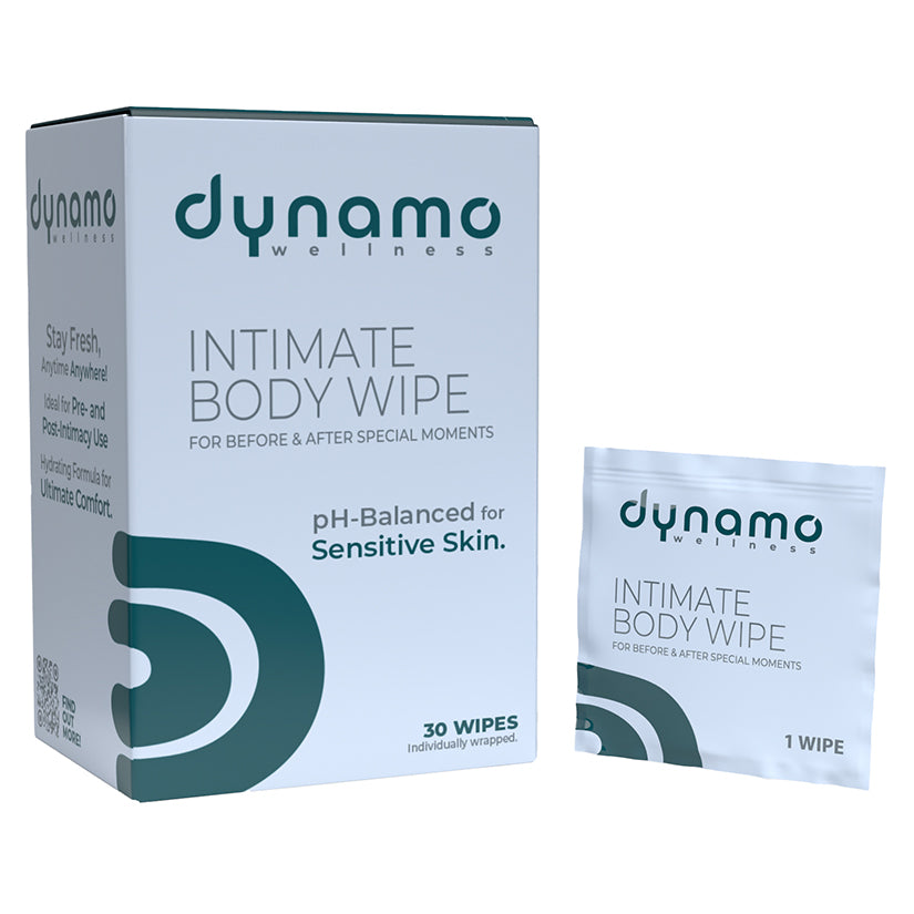 Dynamo Wellness Intimate Body Wipes 30 Pack
