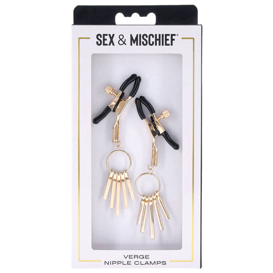 S&M Verge Nipple Clamps Default Title Sportsheets Toys - Fetish