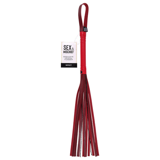 Ex's & Oh's Crystal Flogger Default Title Sportsheets Toys - Fetish