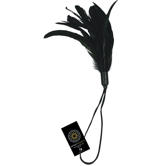 Sportsheets Pleasure Feather-Black Default Title Sportsheets Toys - Fetish