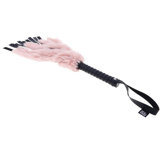 S&M Brat Faux Fur Flogger Sportsheets Toys - Fetish
