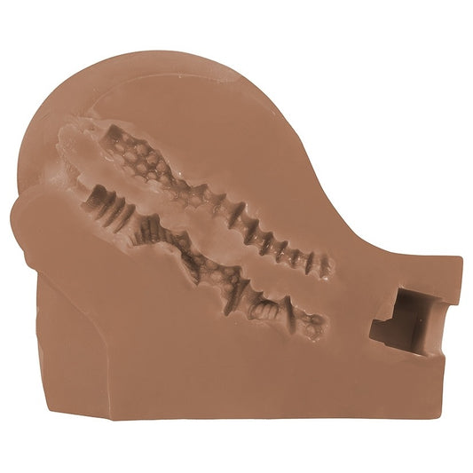 Stroke It Vibrating Twerking BBL-Brown CalExotics - California Exotic Novelties Toys - Masturbators