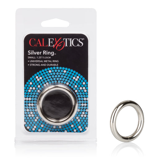 Silver Ring - Small CalExotics - California Exotic Novelties Toys - Cockrings
