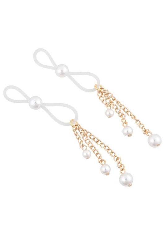 S&M Pearl Nipple Ties Sportsheets Toys - Fetish