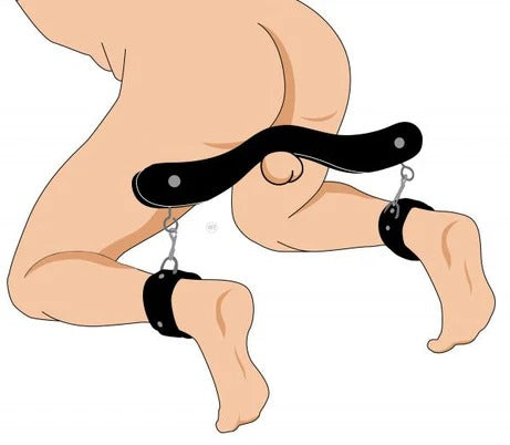 The Extreme Enforcer Humbler With Ankle Restraints Master Series Toys - Fetish