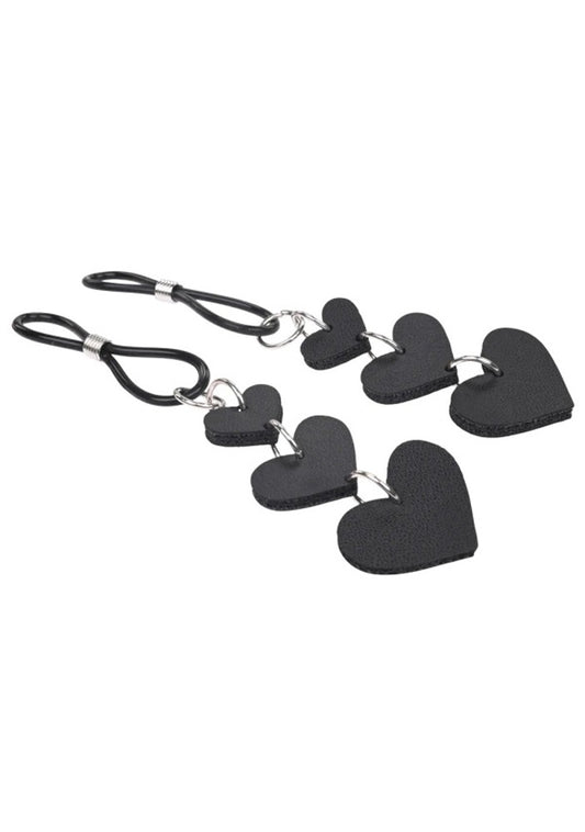 S&M Heart Nipple Ties Sportsheets Toys - Fetish