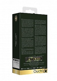 Ouch Wrist Cuffs - Army Theme - Green Shots America Toys - Fetish