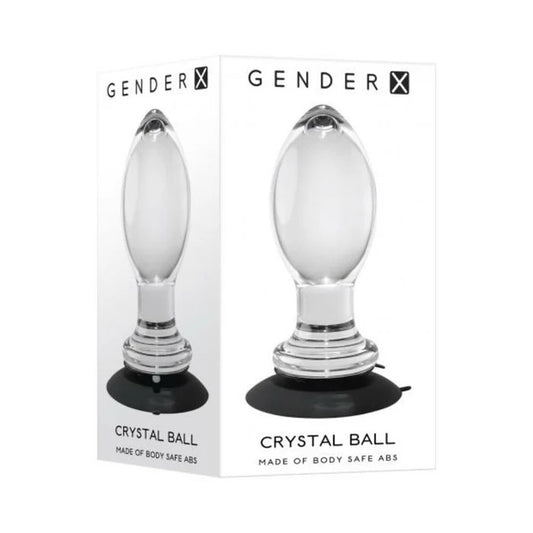 Crystal Ball - Clear Gender X Toys - Anal Toys