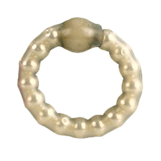 Pearl Beade Prolong Rings - Smoke CalExotics - California Exotic Novelties Toys - Cockrings