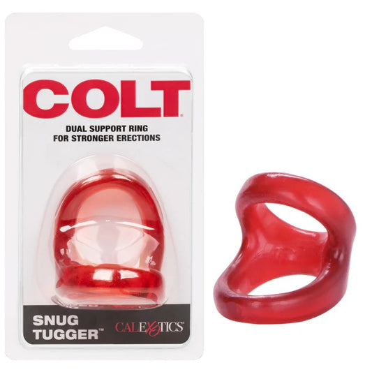 Colt Snug Tugger - Red CalExotics - California Exotic Novelties Toys - Cockrings