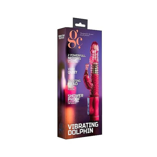 GC Vibrating Dolphin Pink Shots America Toys - Vibrators