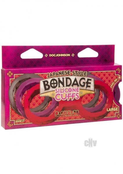 Japanese Bondage Silicone Cuffs Japanese Bondage Toys - Fetish