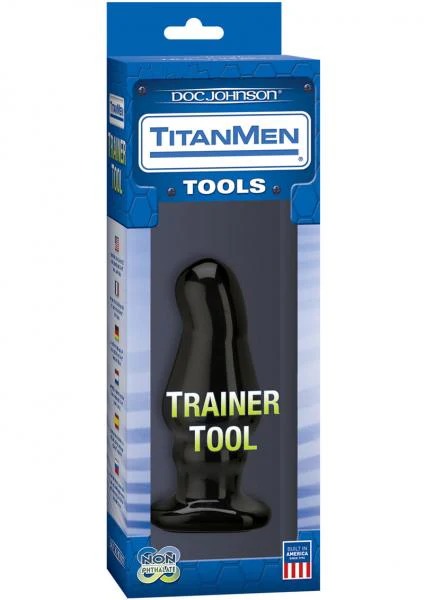 Titanmen Trainer Tool #5 - Black Doc Johnson Toys - Anal Toys