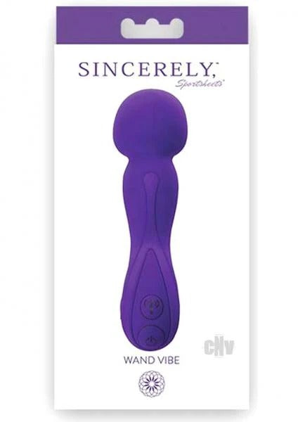 Sincerely Wand Vibe Purple Sportsheets Toys - Vibrators