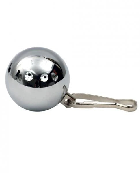 The Deviants Orb 8 Ounces Ball Weight Silver Master Series Toys - Fetish