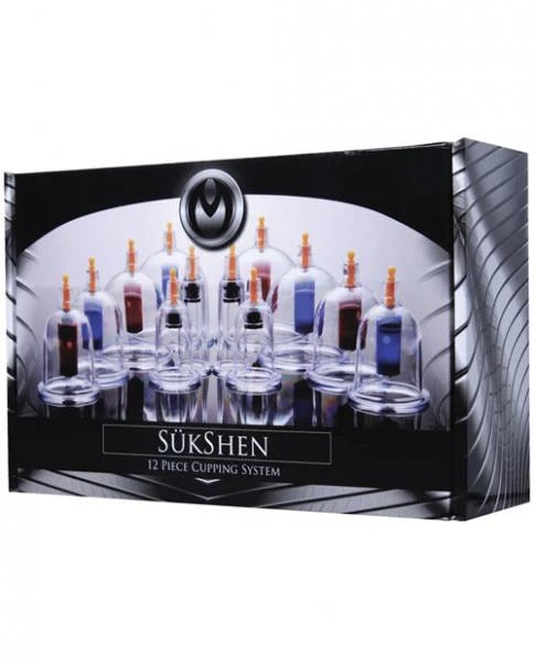 Sukshen 12 Piece Cupping System Master Series Toys - Fetish