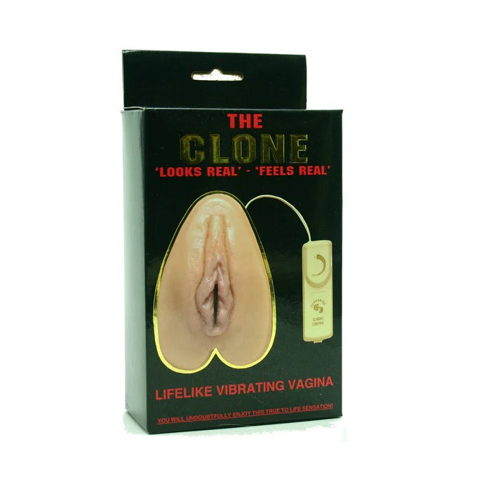 The Clone Vibrating Vagina Beige Golden Triangle Toys - Masturbators