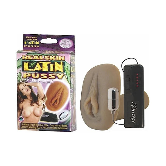 Real Skin Vibrating Latin Pussy Masturbator Nasstoys Toys - Masturbators