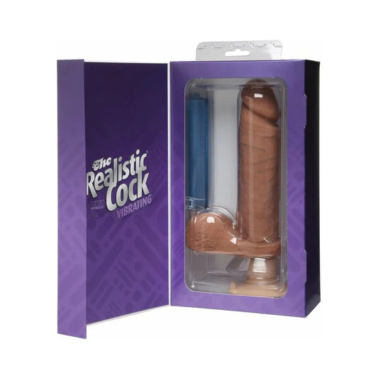 The Vibro Realistic Cock UR3 Vibrator 8 Inch Doc Johnson Toys - Vibrators