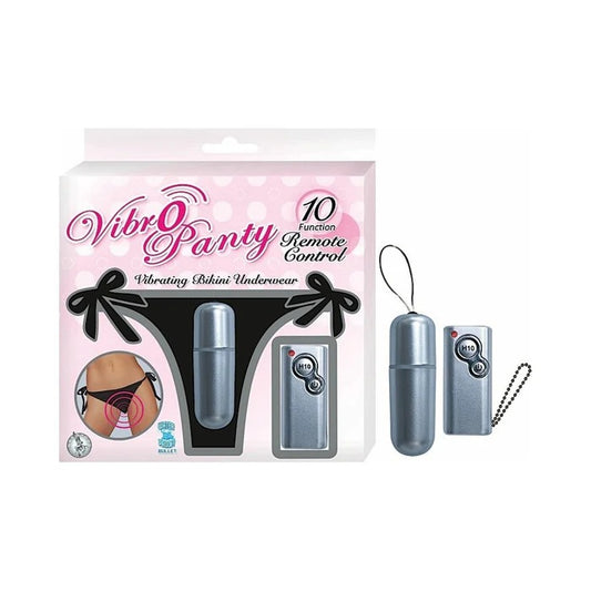 Vibro Panty Bikini Remote Control O/S Nasstoys Toys - Vibrators